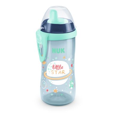 NUK Kiddy Beker Night - Drinkfles - 300 ml - Blauw