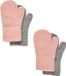 CeLaVi - Wanten voor kinderen - 2-pack - Magic - Misty Rose - maat Onesize (1-2yrs)