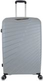 Benzi Salvador Grande valise 75 cm - 95/102 litres - Extensible - Gris