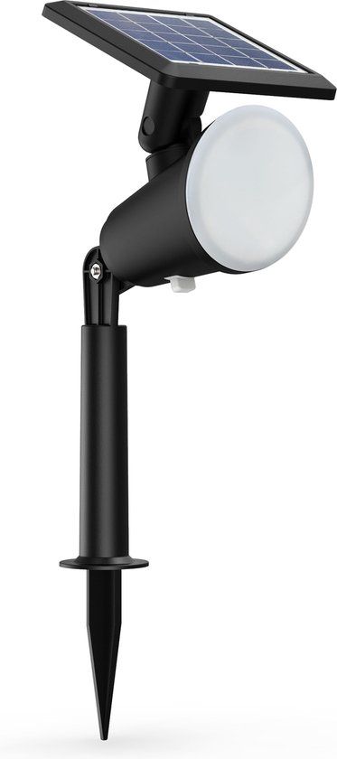 Philips Jivix Solar LED Outdoor Ground Spot - Black - 150 lm - 2700K - with Motion Sensor