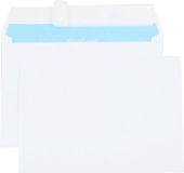 Netuno Facturen enveloppen A6 - zonder venster - C6 - 114 x 162 mm - 50 stuks - zelfklevend met plakstrip - 90 gram