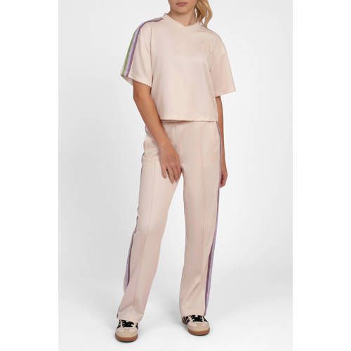 NIK&NIK wide leg casual broek - beige