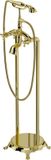 Mexen Retro freestanding bath tap, gold