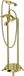 Mexen Retro freestanding bath tap, gold