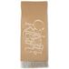 Calvin Klein Foulard Scripted Logo Brushed Lily White/tan Taille: OS