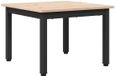 vidaXL Salontafel Naturel Massief Grenenhout 50 x 50 x 36 cm