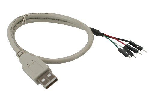 Inline 33440B USB-kabel 0,4 m grijs