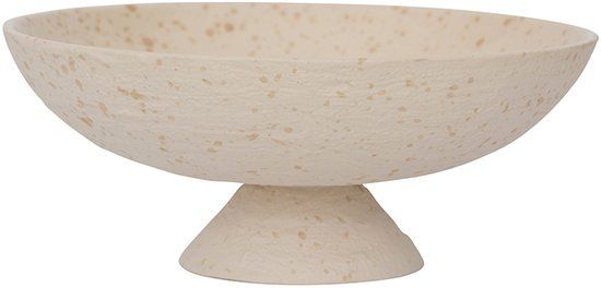 Urban Nature Culture Bowl Flad Beige Keramiek