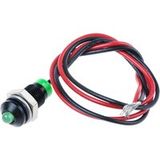 RS Pro Voyant Lumineux Vert Dia. 6mm, 2v C.c., Taille De La Lampe 3 Mm, Ip67