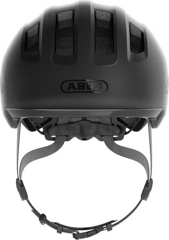 Abus Smiley 3.0 ACE LED Kinderfietshelm - Zwart - Maat M (50-55cm)