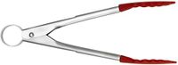 Cuisipro Mini serveertang (met silicone) - rood - 18 cm