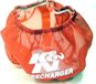 K&N E-3380PR Precharger Filterhoes voor E-3380, 178 x 76mm - Rood