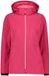 CMP Dames wandeljas met rits en capuchon, fuxia, L