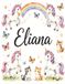 Eliana Personalized Coloring Book