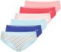 sloggi Dames hipster slip 6 pack GO Crush roze / blauw Gestreept XS