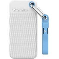Verbatim Pocket - Color Edition - SSD - 2 TB - sleutelhanger met kabelaansluiting - extern (draagbaar) - M.2 - USB 3.2 Gen 2 (USB-C aansluiting) - wit
