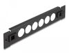 DeLOCK 66899 10 inch patch panel Zwart 1U