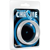 SI Novelties 2 Inch brede Chrome Band Ring