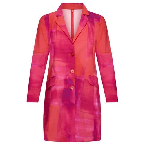 Plus Basics travelstof oversized blazer