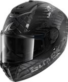 Shark Spartan RS Reptaia Helm - Integraalhelm - Zwarte Matt/antraciet - XXL