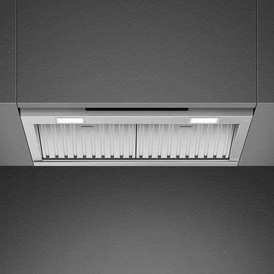 Smeg KSGT64X Inbouw Afzuigkap - Roestvrijstaal - 574 m³/uur - B