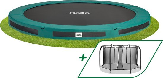 Salta Premium Ground - Trampoline - ø 251 cm - Groen