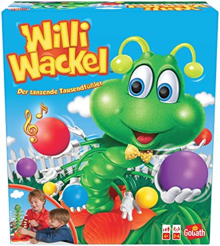 Goliath Willi Wackel (Duitse versie), Bordspel vanaf 4 Jaar en voor 2 tot 4 Spelers