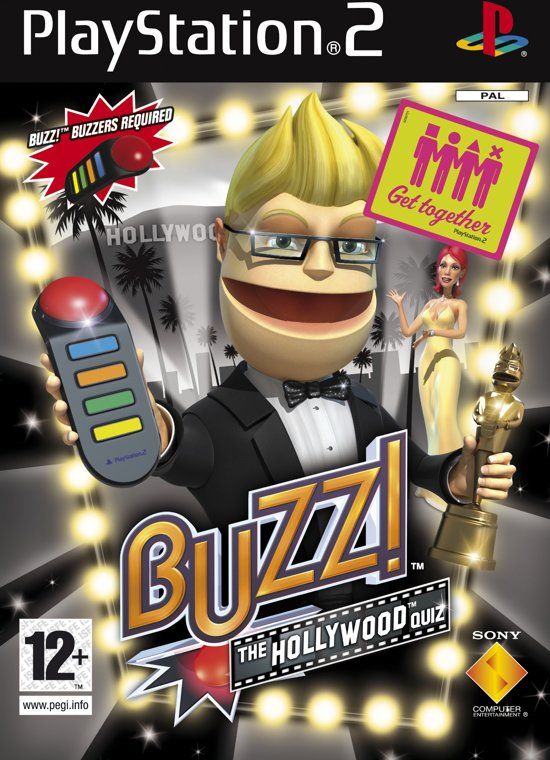 Sony Buzz the Hollywood Quiz - PlayStation 2