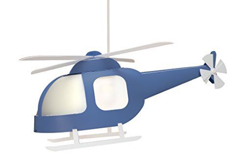 R&M Coudert R & M Coudet hanglamp voor kinderen, helikopter Blauw