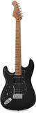 Fazley Elektrische gitaar - Met gratis lessen - incl. gigbag - Zwart Fazley Dawn HSS