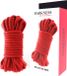 DARKNESS BONDAGE | Darkness Kinbaku Rope Red 20 M