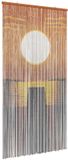 vidaXL Insect Deurgordijn Meerkleurig 100 x 200 cm Bamboe