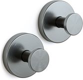 Sanova Handdoekhaakjes - Set van 2 - Gun metal