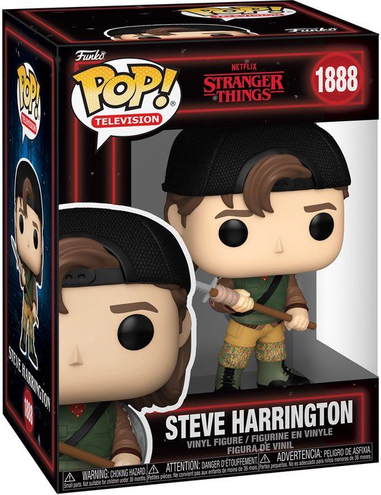 Funko Stranger Things Steve Harrington vinylfiguur 1888 Funko Pop!