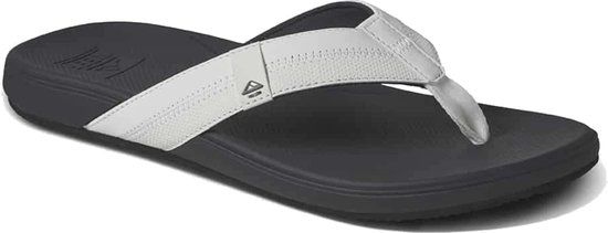 Reef Slippers Mannen - Maat 42 - Teenslipper - Wit/Zwart