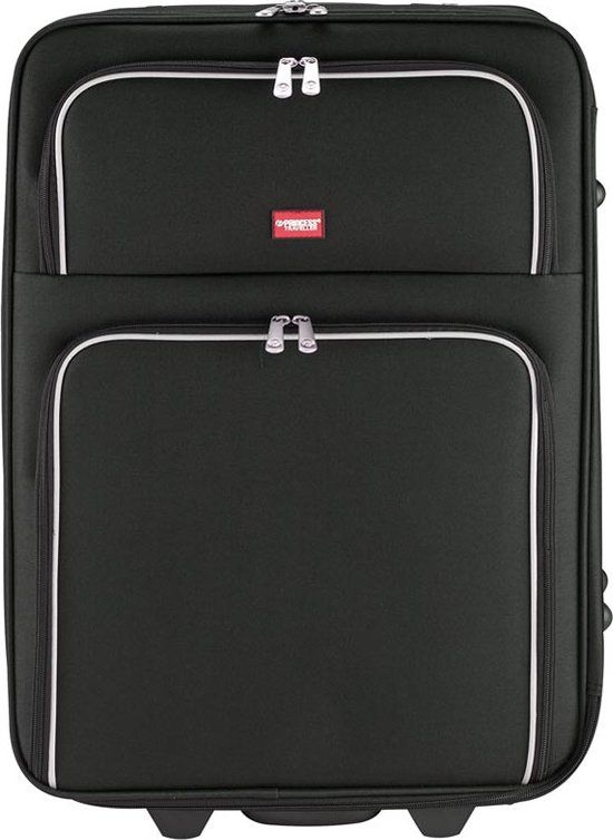 Princess Traveller Barcelona Medium Reiskoffer - 63 cm - Zwart