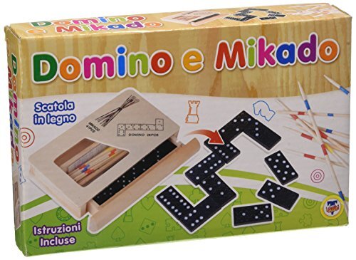 Teorema - Domino en Mikado bordspel, meerkleurig, VD40119