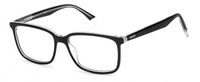 Polaroid PLD D394 7C5/15 Black Crystl 55 bril, voor heren