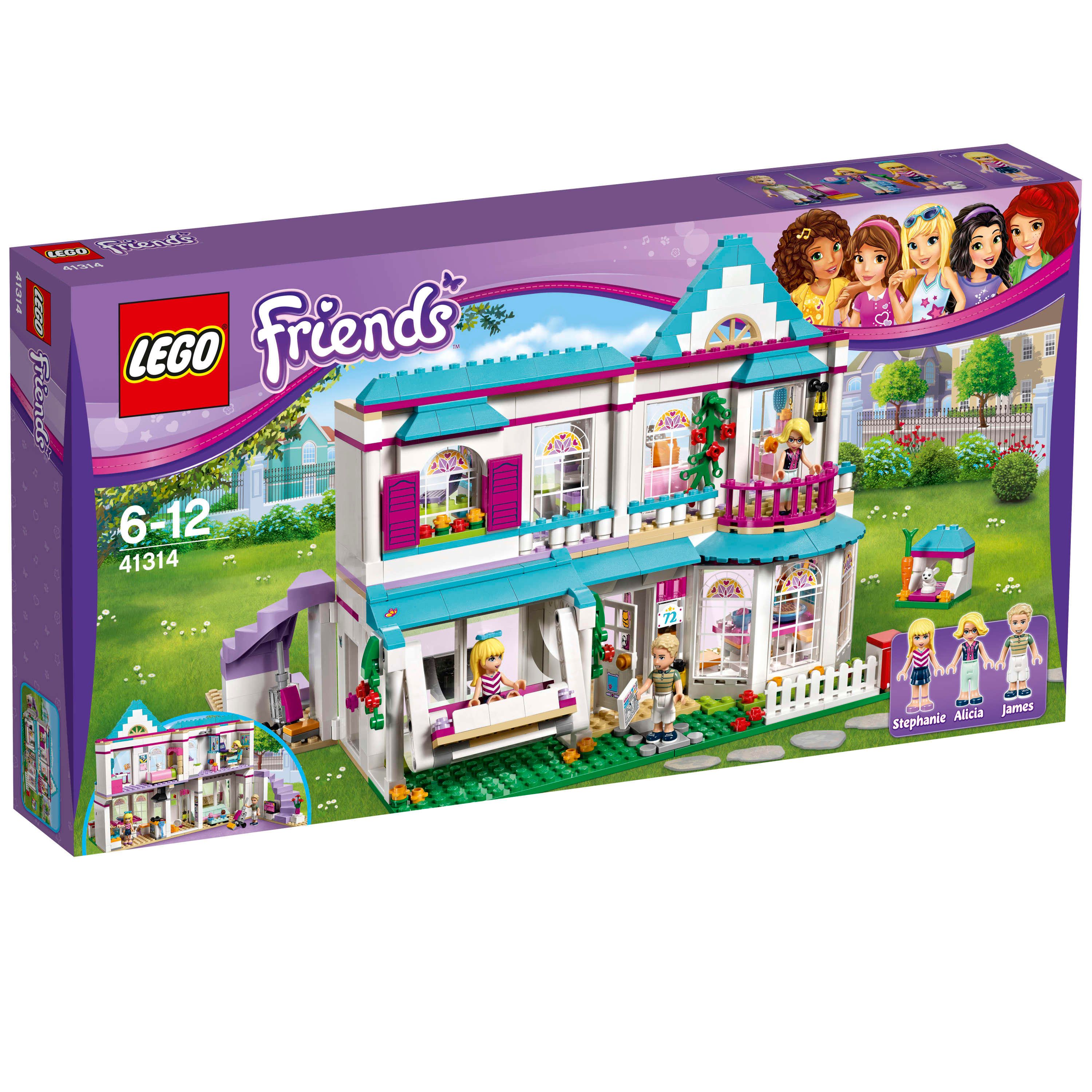 LEGO Friends Stephanies huis 41314 - Bouwspeelgoed - Meisje