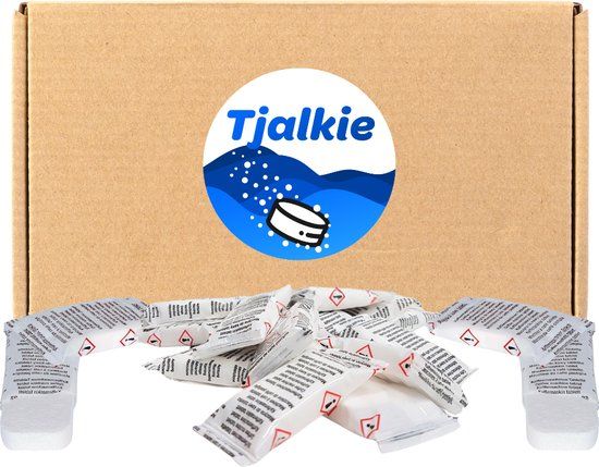 Merkloos / Sans marque Tjalkie 10 Universele Ontkalkingstabletten - Koffiemachine Ontkalker - Geschikt voor Alle Koffiemachines