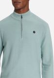 No Excess Half-zip trui Dusty Blue XXL