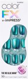 Kiss Impress Color FX - Better Things - Kunstnagels - Zelfklevend - Korte Lengte - ABS Plastic