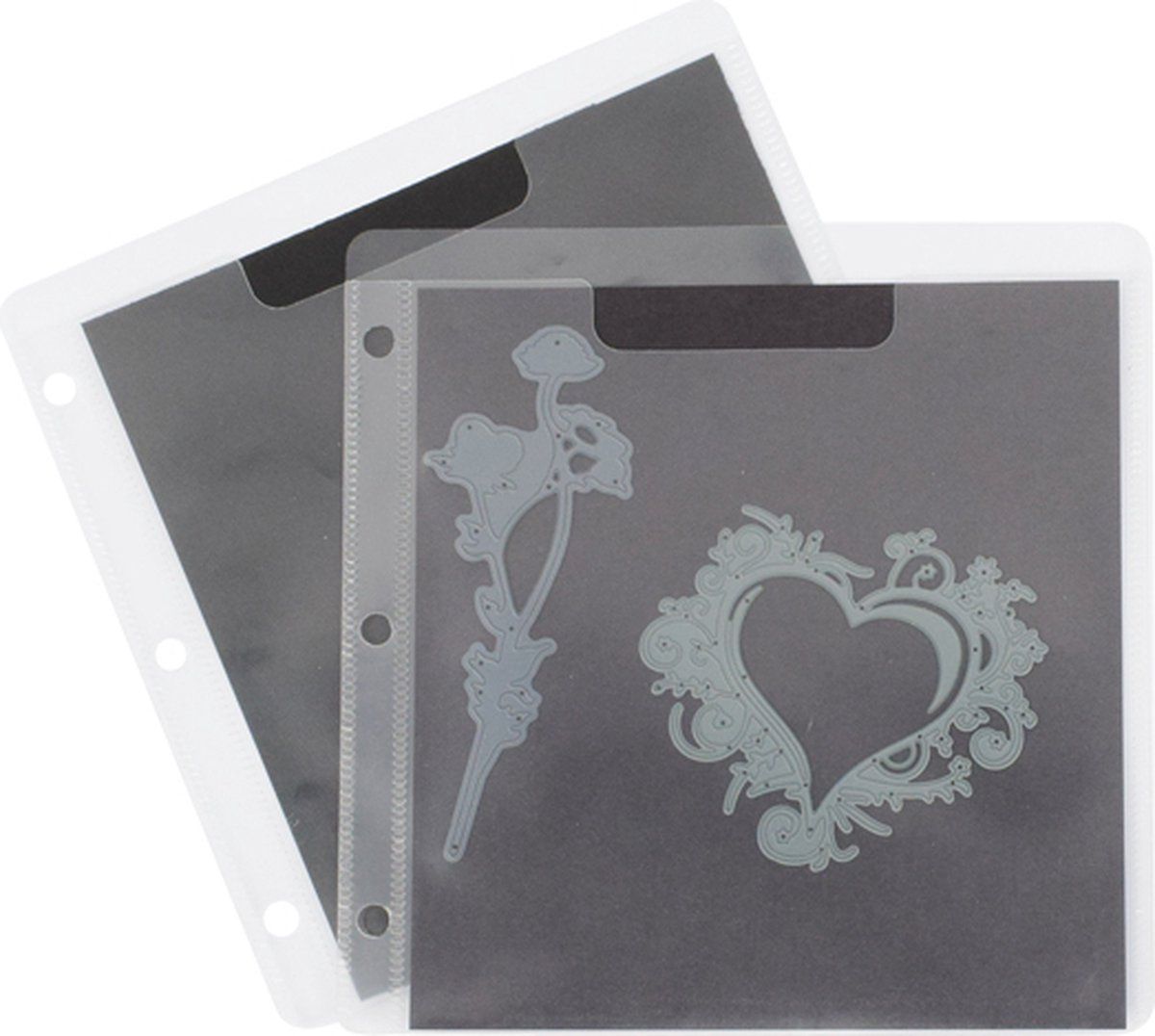 Vaessen Creative Magneetvellen doorzichtige insteekhoezen - 8716052224265