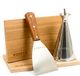 BonFeu Set de cuisson - Spatule, burette à huile et 2 planches à fumoir en cèdre