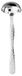 American Metalcraft HM1LAD Buffet Ware, 2,4" Lengte x 9" Breedte, Zilver