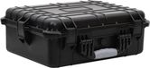 vidaXL Flightcase - Portable - 52x40x19 cm - PP - Noir