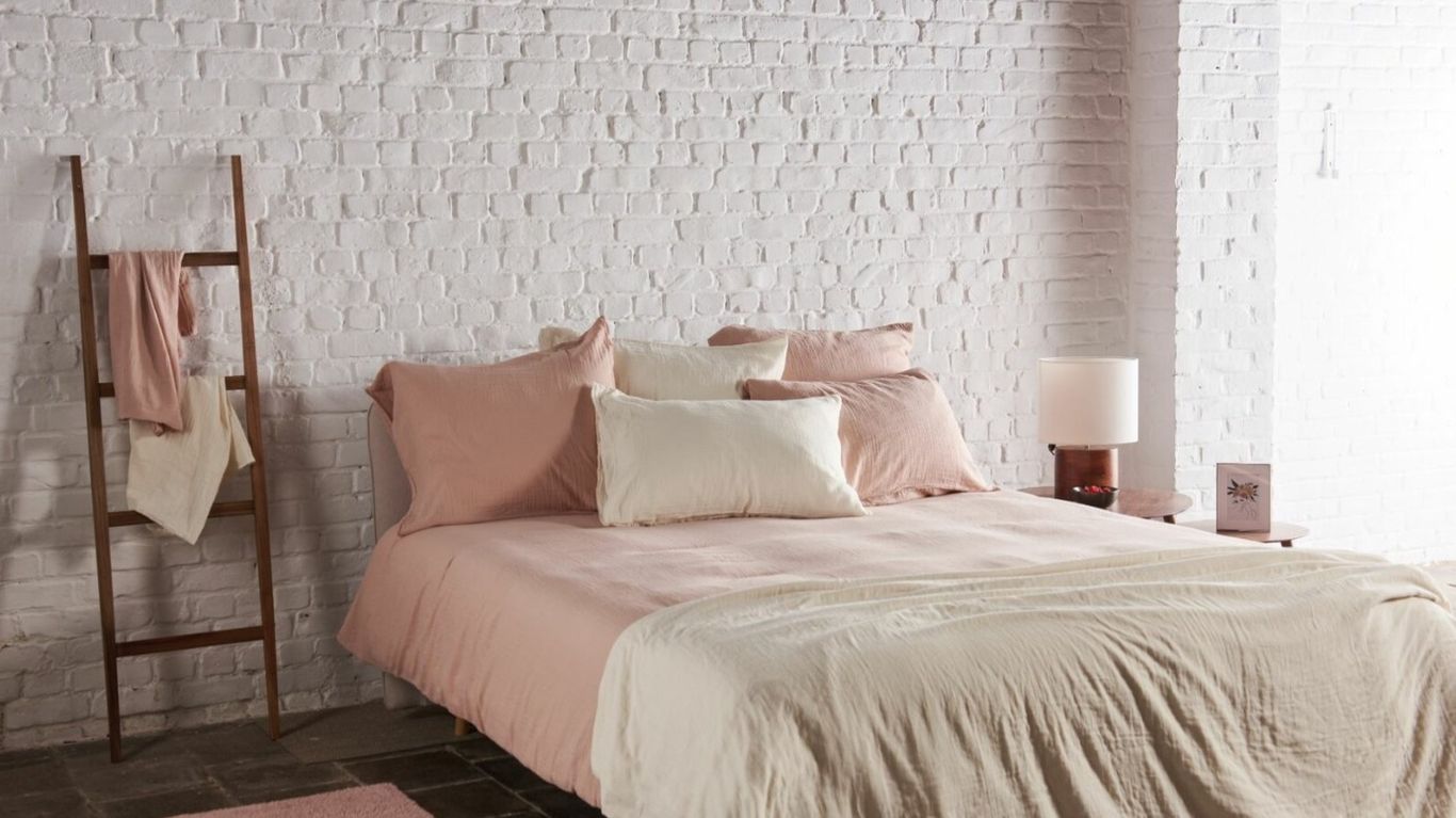 Passion Home Linen Dekbedovertrek Passion Home Linen Tetra - Roze