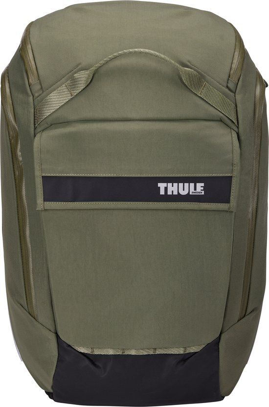 Thule Paramount Hybrid Pannier 26L Soft Green - Achtertas voor E-bike met Laptopvak