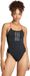 Adidas Performance Ripstream 3-Stripes Tie-Back Badpak - Dames - Zwart