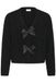 KAFFE KAmay Cardigan tricoté en polyester pour femme Noir
